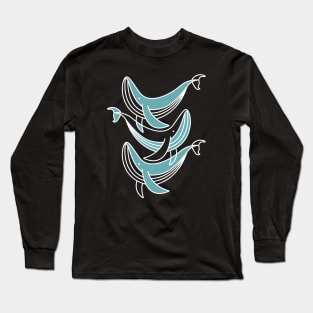 Whales Long Sleeve T-Shirt